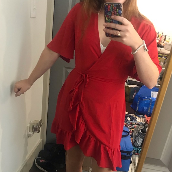 NWT red dress - Picture 4 of 4